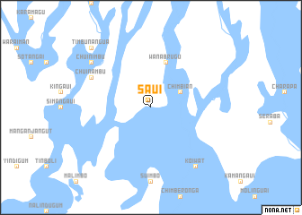 map of Saui