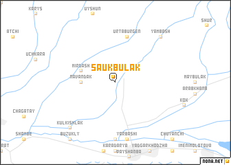 map of Sauk-Bulak