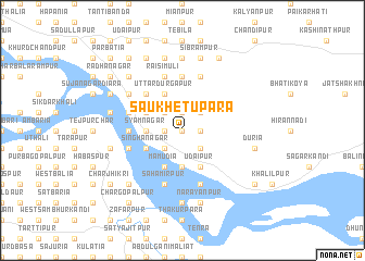 map of Saukhetupāra