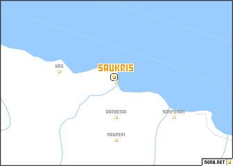 map of Saukris