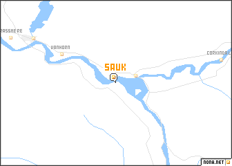 map of Sauk
