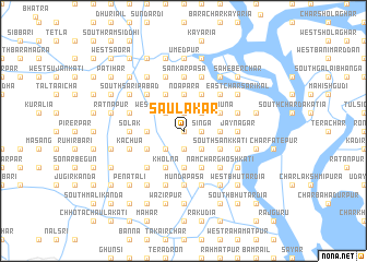 map of Saulākar