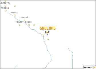 map of Saulang