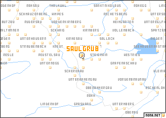 map of Saulgrub