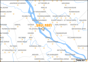 map of Saulmāri