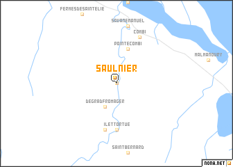 map of Saulnier