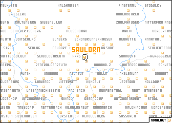 map of Saulorn