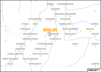 map of Saulos