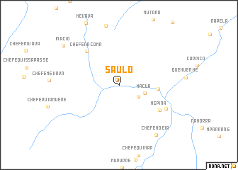 map of Saulo