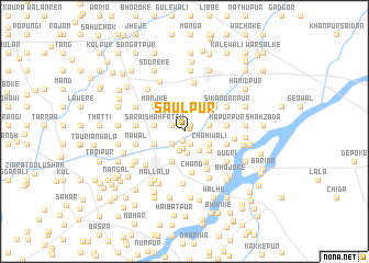 map of Saulpur