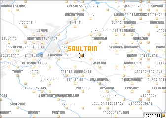 map of Saultain