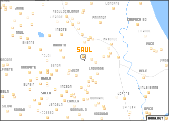 map of Saul