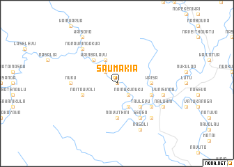 map of Saumakia