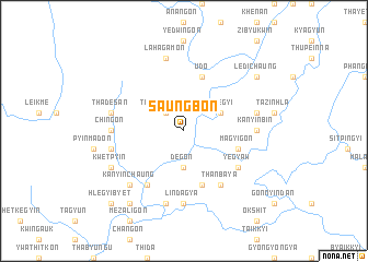 map of Saungbon