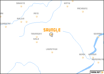 map of Saungle