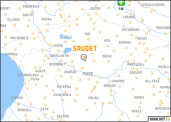 map of Sauqet