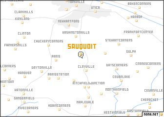 map of Sauquoit