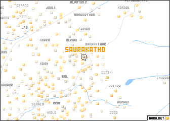 map of Saura Katho