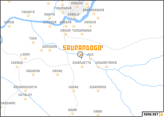 map of Sauran Dogo