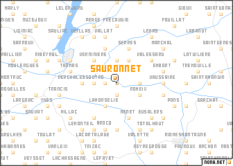 map of Sauronnet