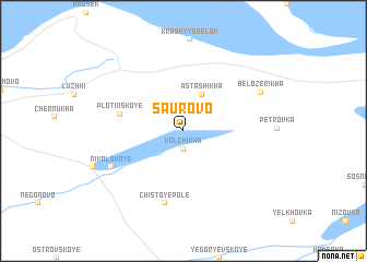 map of Saurovo