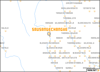 map of Sausande Changwe