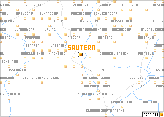 map of Sautern