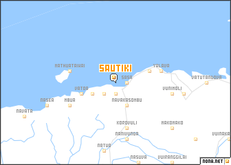 map of Sautiki