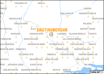 map of Sauti Mubengwa