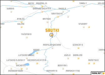 map of Sautki