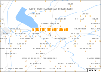 map of Sautmannshausen