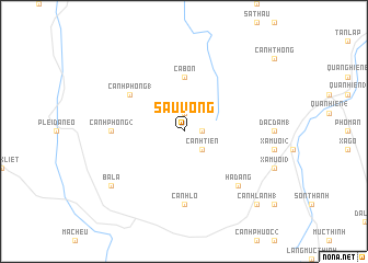 map of Sấu Vông