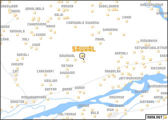 map of Sāuwāl