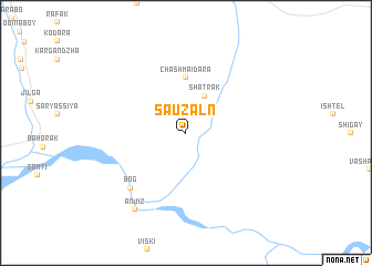 map of (( Sauzaln ))