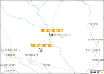 map of Sauz Mocho