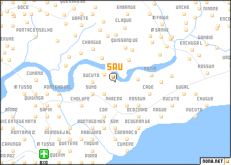 map of Sau