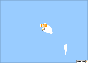map of Sau