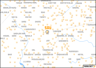 map of Sau