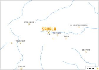map of Savala