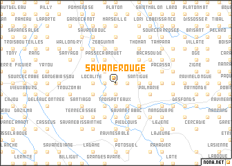 map of Savane Rouge