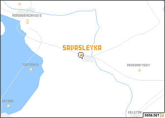 map of Savasleyka