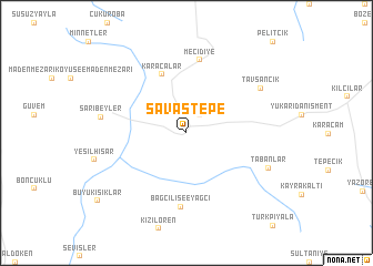 map of Savaştepe