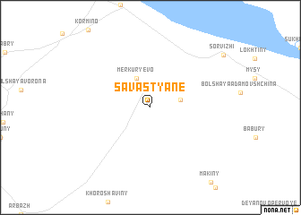 map of Savast\