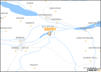 map of Savay