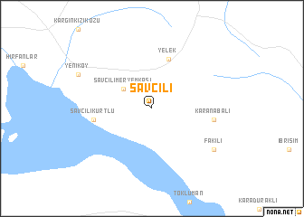 map of Savcılı