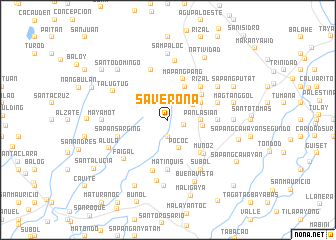 map of Saverona