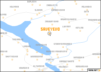 map of Saveyevo