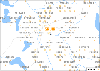 map of Savia