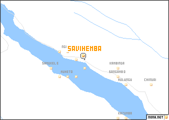 map of Savihemba