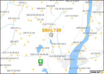 map of Savilton